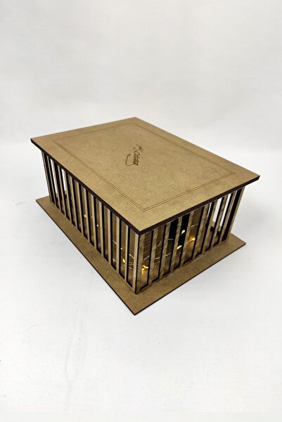 woodsia Işıklı Boyanabilir Anıtkabilir Maketi