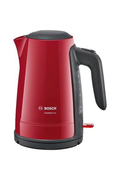 Bosch TWK6A014 سخان مياه وغلاية باللون الأحمر