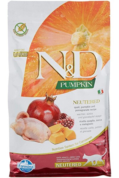 Farmina Nd Pumpkin Tahilsiz Bildircin Etli Balkabakli Ve Narli Kisirlaştirilm...