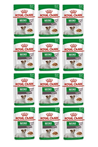 Royal Canin Mini Ageing Küçük Irk Yaşlı Köpek Konservesi 85 Gr (12 Adet)