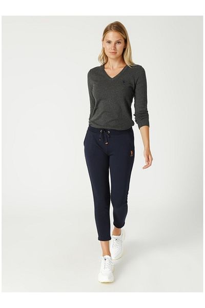 U.S. Polo Assn. Women's Anthracite Sweater