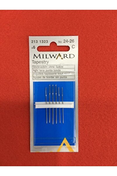 Milward إيتامين وإبرة الدانتيل إبرة 212 1323 رقم: 24-26