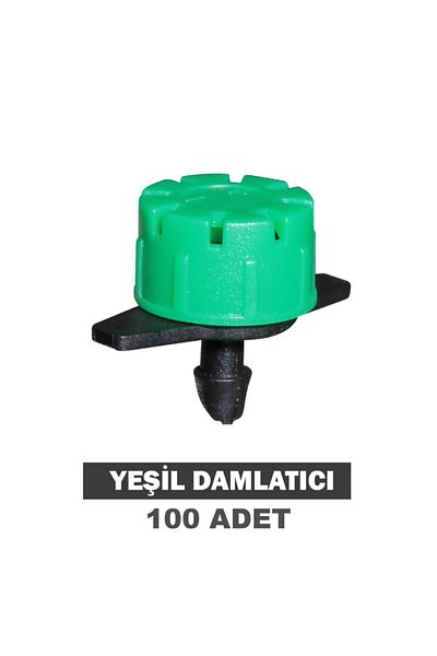 Kalitek Drip Green Flow Adjustable Dripper 16mm (100 Pieces)