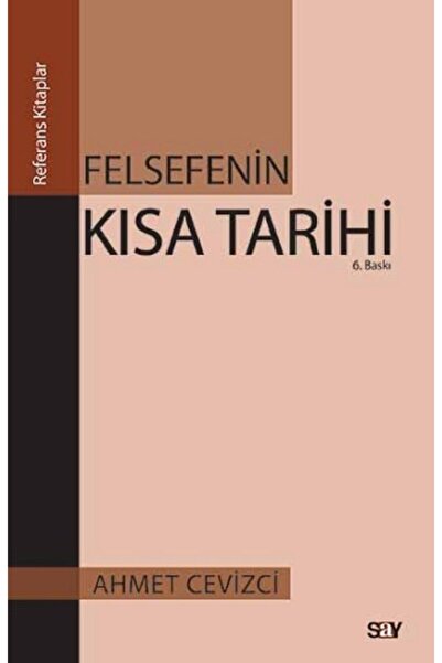 Say Yayınları Atlasavm Felsefenin Kısa Tarihi