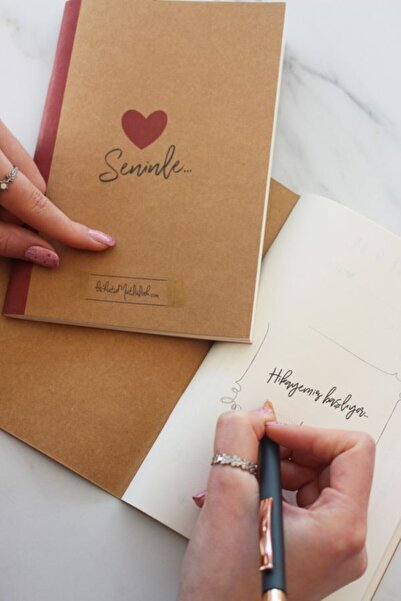 Bikutumutluluk Hediyelik - Seninle Sevgili Defteri