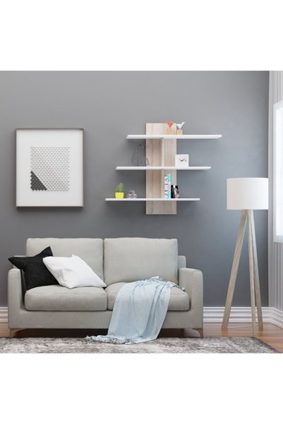 DECORMET Lale Duvar Rafı Patara