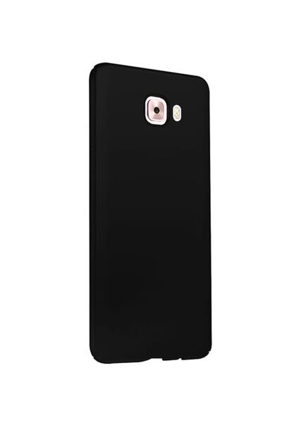 Molly Galaxy C7 Pro Siyah Mat Silikon Kılıf