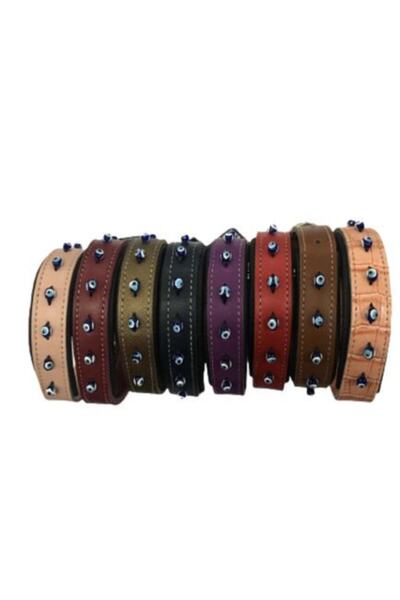 Petzanya Beaded (Faux Leather) Collar 2*39cm203319