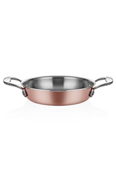 Altınbaşak Elit Multi Metal Copper Egg Pan 14 cm