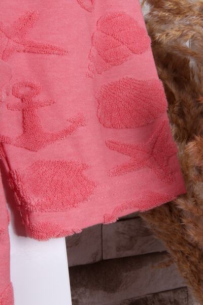 Baveno Γυναικεία ρόμπα κιμονό με μοτίβο σολομού