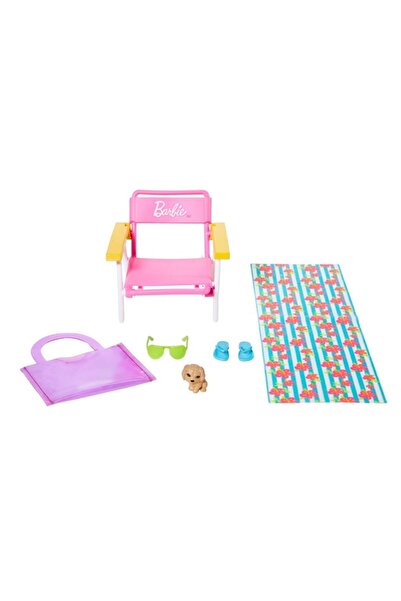 Barbie Sahil Temalı Oyun Seti