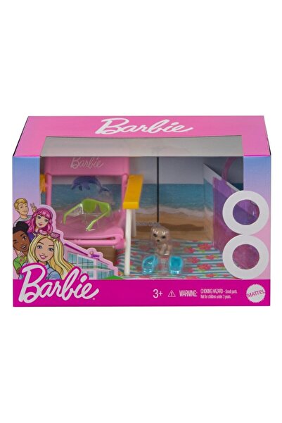 Barbie Sahil Temalı Oyun Seti
