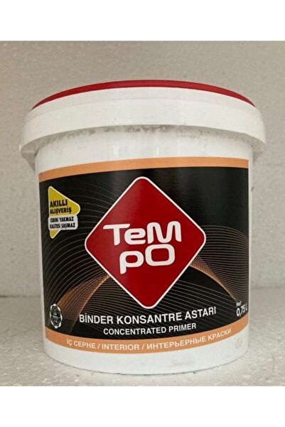 Tempo Binder Konsantre Iç Cephe Astarı 0,75lt