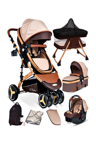 Baby Home 945 Paris Travel Sistem Bebek Arabası + Anne Yanı Sepet Beşik 7'in ...
