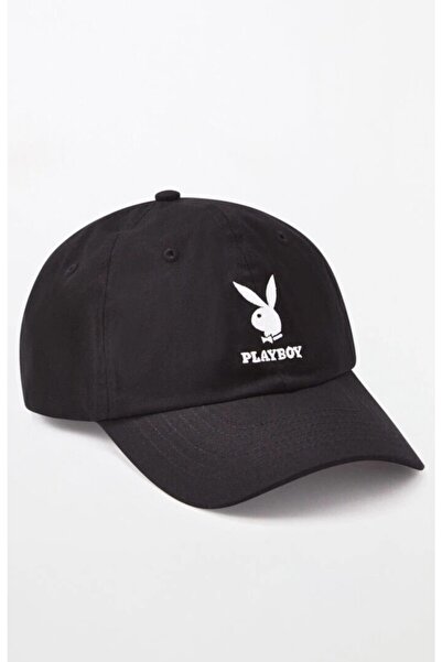 ŞapkaMania Șapcă unisex neagră cu imprimeu Playboy