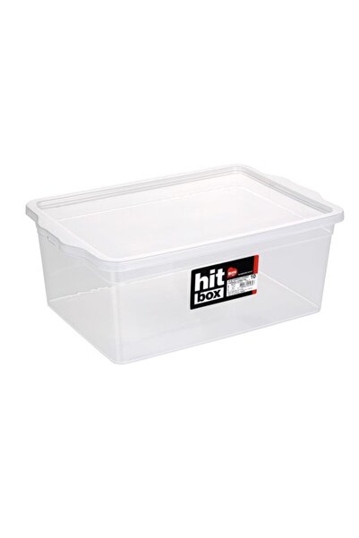 hit box Saklama Kutusu 10,5 Litre Gıdaya Uygun Click Kasa No:10 - Bo1439
