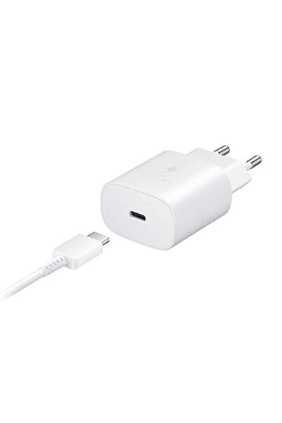 Orjinal Samsung Uyumlu Galaxy A70 Ta80 Typec 25w Hızlı Şarj Aleti