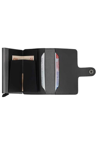 WalSmart Mini Cotton Leather Wallet with Smart Mechanism