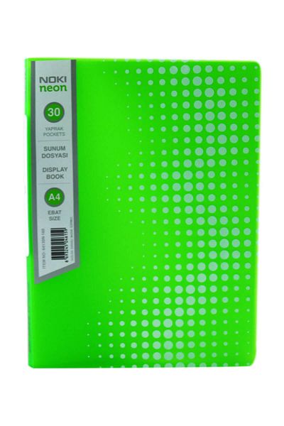 Noki A4 Catalog (Presentation) File Neon Series 30 Lugs Green 64130n-160