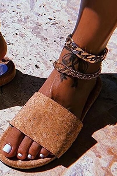 ESUSO 3-Piece Women's Chain Anklet Foot Bracelet