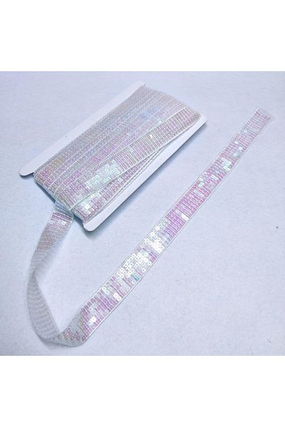 EleganTShoP Sequin Grout Ribbon Lace 18 Meters 32445