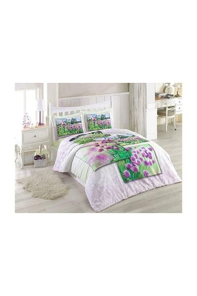 Özdilek Σετ παπλωματοθήκη Purple Bright Double Ranforce Grand Tk0101