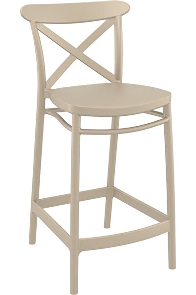 Siesta Cross Bar Sandalyesi 65cm Kum Gri