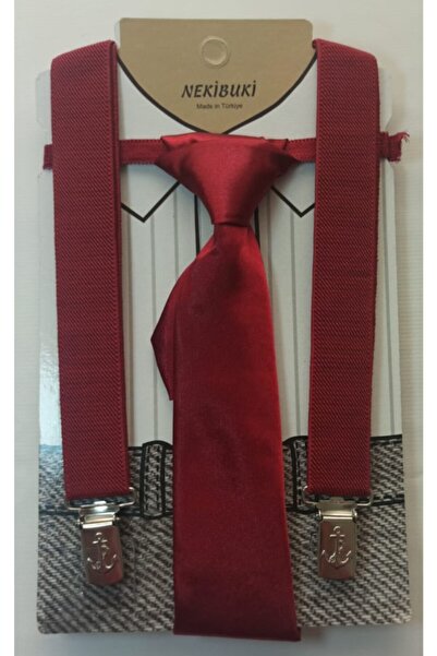 NEKİBUKİ 1-9 Years Trouser Hanger Tie Set