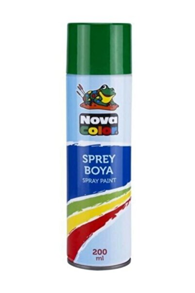 Nova Color 200 Ml Sprey Boya Yeşil 2'li