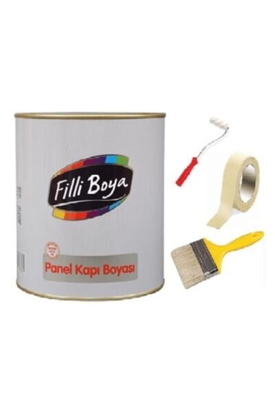 Filli Boya Panel Kapı Boyası 2.5 Lt Renk:beyaz + Kendinboya Seti