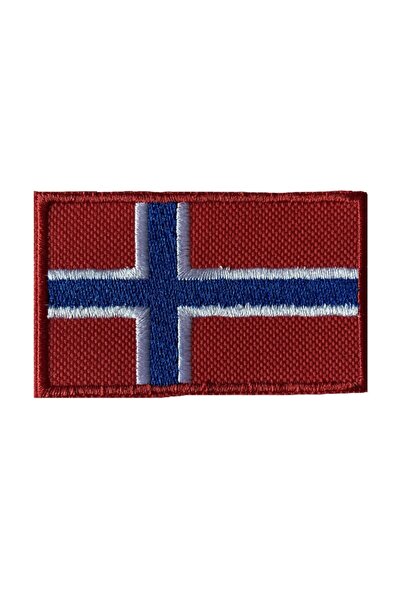 StüdyoÜmitTişört Norveç Bayraklı Norway Patches Arma Peç Patch Ve Kot Yaması
