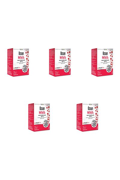 Ocean Ocean Methyl B12 - Pack of 5 1000 Ug Methylcobalamın