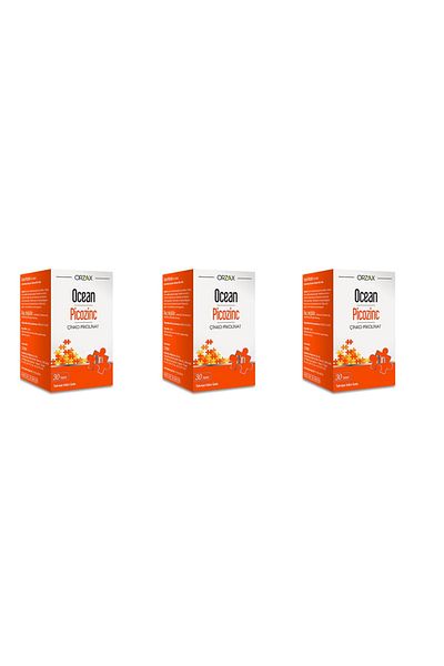 Ocean Ocean Picozinc Food Supplement 30 Capsules 3-Pack