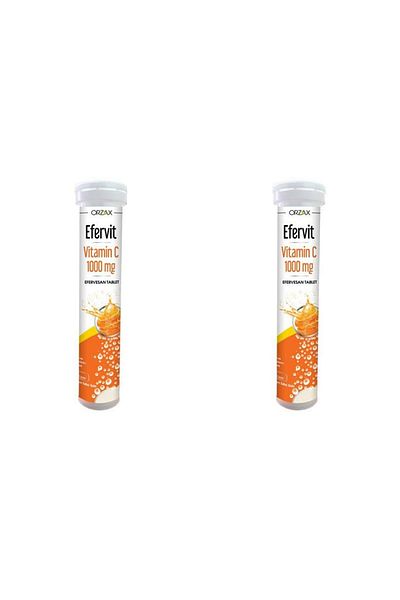 Ocean Effervit Vitamin C 1000mg 20 Tablets 2-Pack