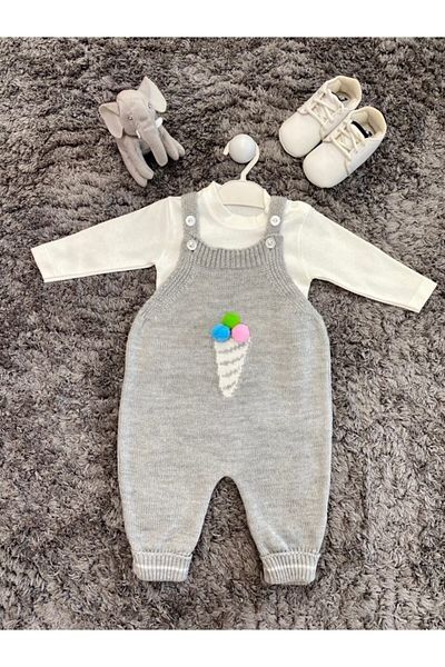 MİNİKAY BABY Gardener Overalls Baby Set