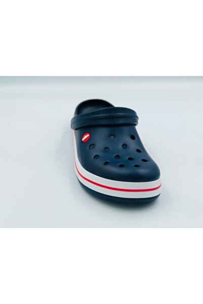 Akınal Bella شبشب أمامي مغلق باللون الأزرق الداكن للجنسين