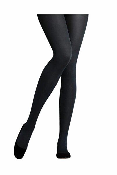 Penti Abdest Çorabı Pratik Siyah Külotlu Çorap | Pcdpabek15sk-s