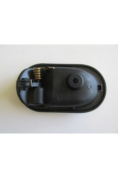 İthal Renault clio- 3- hb- 09/12; front door interior opening handle right black (nickel plated handle)