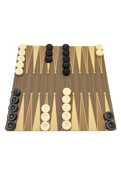vegahediye v vega Game Set Backgammon & Chess & Girlfriends & Solotest & Checkers 5 Pieces