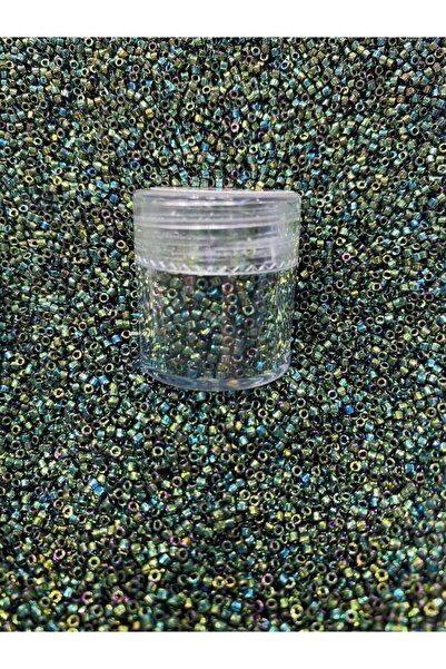 Hedef Bijuteri خرز ميوكي ديليكا أخضر أصلي Db-27-74 - رقم الصندوق: 74 - 11/0 -...