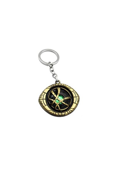 AlpCollection Marvel Avengers Dr Strange Yellow Moving Methanism Pendant - Metal Keychain