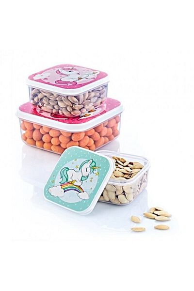 HOBBY LİFE Demirel Plastic Funbox - 3-Piece Storage Set 02 0979