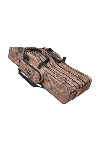 modibags 4 Gözlü Olta Çantası 130 Cm Koyu Kamuflaj Renk Vardır