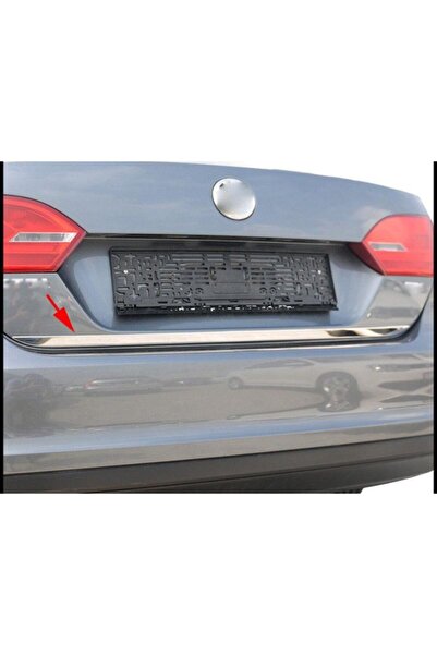 Volkswagen Jetta Formlu Krom Bagaj Alt Çıta 2011-2014 Paslanmaz Ç