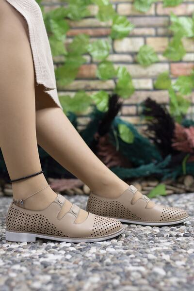 Riccon Nude Women's Casual Shoes0012502