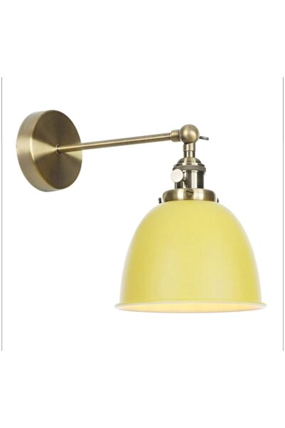 Rsylight شمعدان حائط معدني أصفر ريترو - ريفي مفصلي، ريس006071