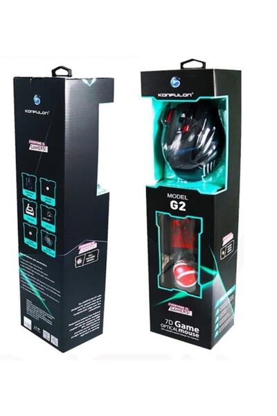 teknosepetim Oyuncu Mouse + Mouse Pad Rgb Işıklı Renk Değiştiren Set Prof. Oy...