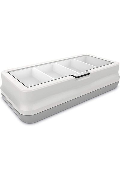 Mas Enjoy Gray Overhead Pen Holder and Paper Clip Set 592
