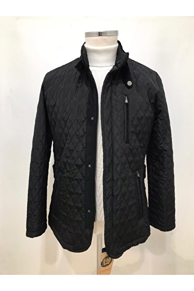 BIGAZZI Erkek Içi Kürklü Süet Garnili Kaban