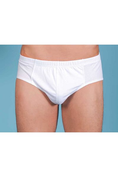 Berrak Ανδρικό Λευκό 3 τεμαχίων 1050 Slip